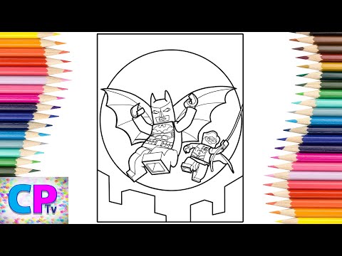 Batman and Robin Coloring Pages/Lego Superheroes Coloring/Clarx & Harddope - Castle [NCS Release]