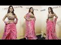 shriya saran looking super hot arrives at lifestyle event