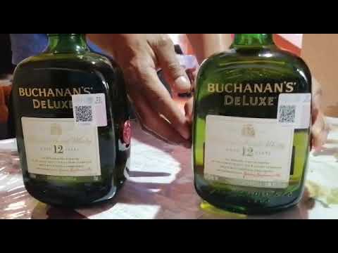 botella original y botella adulterada