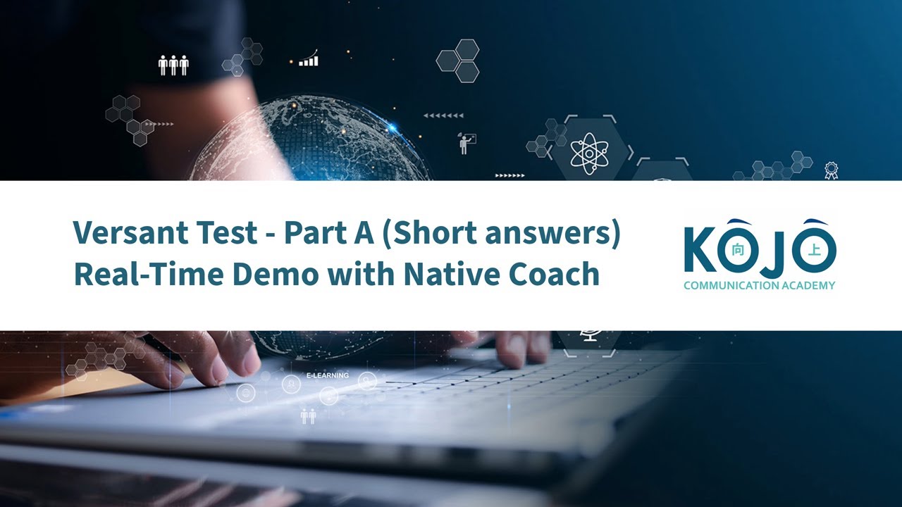 Versant Pro Trainer Demo