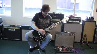Video thumbnail for 1975 Gibson Les Paul Custom by solidbodyguitar
