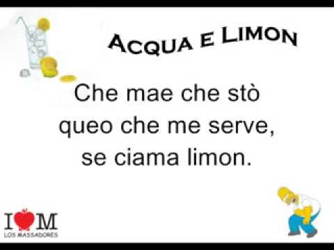 Canzone in dialetto veneto