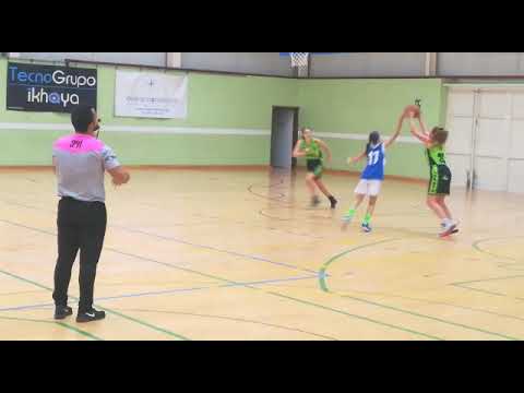 2019/2020 Partido Cadete Femenino B: CUARTE - Col. Mª Auxiliadora 09/11/2019