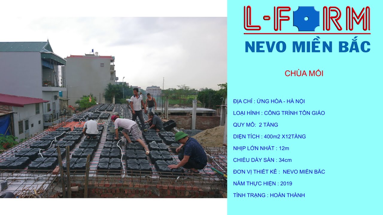 [DỰ ÁN] CHÙA MỐI VẠN PHẬT TỰ - SÀN PHẲNG LFORM NEW-NEVO