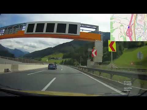 Austria. Motorway A13, Innsbruck-middle — Brenner, 2021, 4x