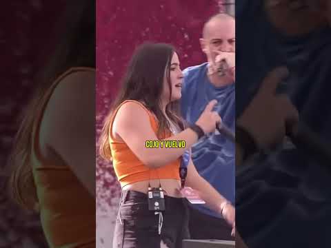 ADRIANA VS HANDER EN LA FINAL REGIONAL DE BARCELONA 2023 🎤🇪🇸 #shorts