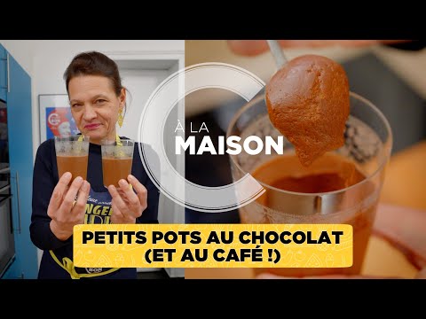 Petits pots au chocolat et au café
