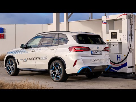 Thumbnail for BMW iX5 Hydrogen hit the road by BMW iX5
