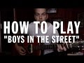 Greg Holden - Boys In The Street (Tutorial + ...