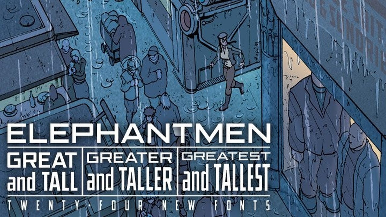Elephantmen Greatest and Tallest Font Free Download