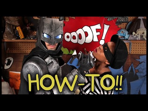 Make Your Own Batman Mecha Armor Suit! - Homemade How-to! Video