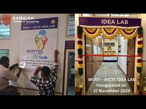 AICTE IDEA Lab Video