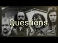 Question (lyrics) by Manfred Mann's Earth Band