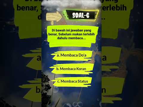 Quis 9 #kisahislami #kisahislami  #pelajaranagama #kisahnabidanrasul #pendidikan #quiz