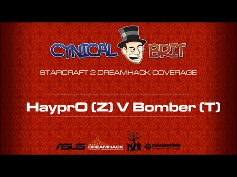 DreamHack 2011 : Match 2 - Haypro (Z) v Bomber (T)