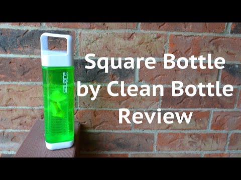 How to clean square bottle