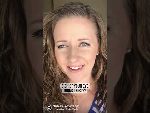 Living with an eye turn is optional.  Let me help you fix yours.  Www.StrabismusSolutions.com