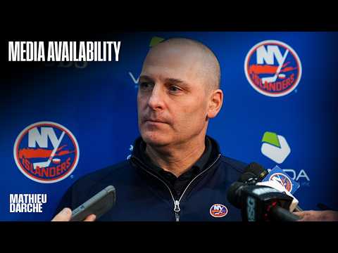 New York Islanders GM and EVP Mathieu Darche Media Availability Following The Hiring of Peter DeBoer