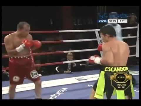 Neomar Cermeno vs Oscar Escandon (10/08/2013)