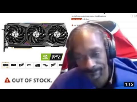 SNOOP DOG FICA PUTO tentando comprar a RTX 3080 TI