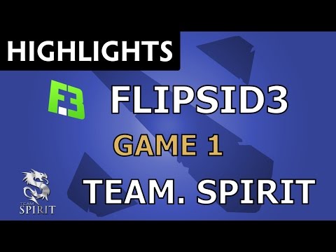 FlipSid3 Tactics vs Team. Spirit [Game 1] Global Grand Masters by Prodota.eu - Dota Highlights