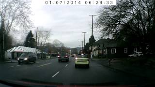 Portland Police Photo Radar Speed Enforcement van on Hawthorne