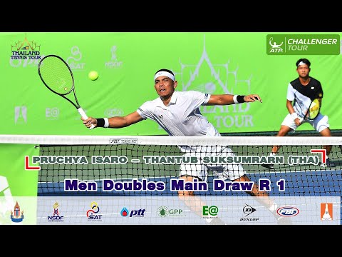 THAILAND TENNIS TOUR MD Main Draw R 1- PRUCHYA ISARO – THANTUB SUKSUMRARN (THA)