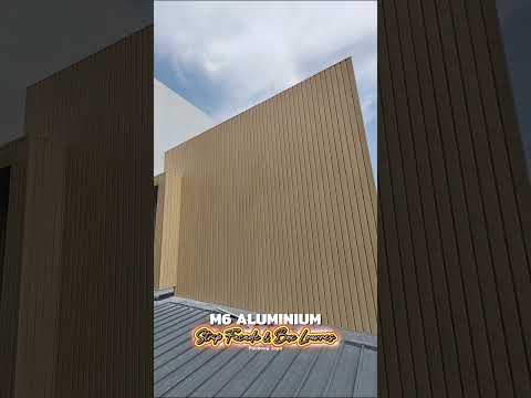 M6 ALUMINIUM STRIP FACADE @ PUCHONG JAYA