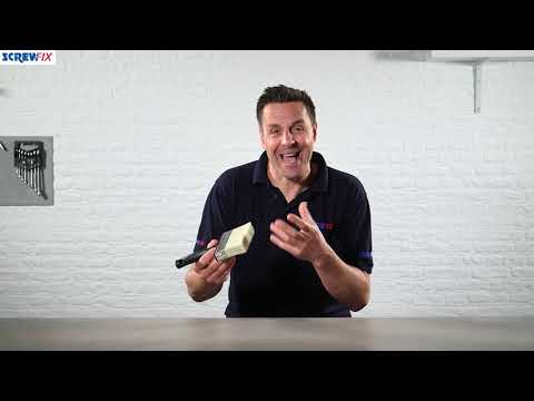 Part of a video titled Harris Trade Block Brush | Screwfix - YouTube