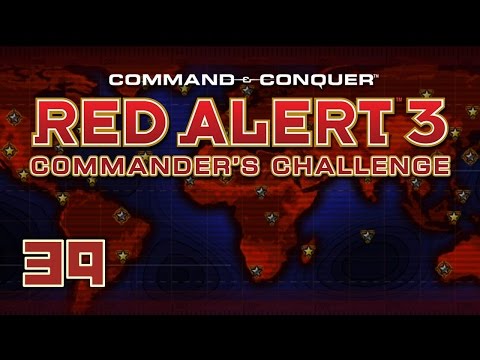 Let's Play The Red Alert 3 Commander's Challenge #39: All Guns Blazing [Wave-Force Tower]
