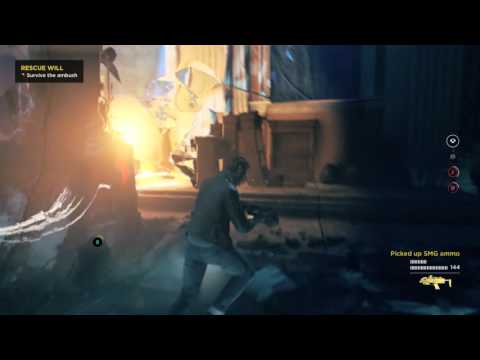 Quantum Break - Library Chase: Free William Cutscene & Survive The Ambush Gameplay (Time Powers) XBO