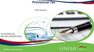 2021 Provisional tax Part 1 of 2
