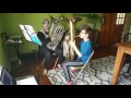 Tuba Duets With Abby