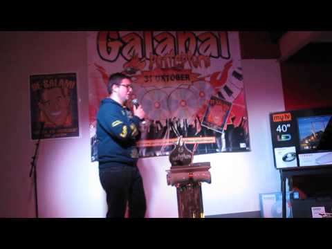 Gala Porteplum 2014 : Winnaar 'Gaa Porteplum' Gil De Boeck -  As Ons Poep Verbrand