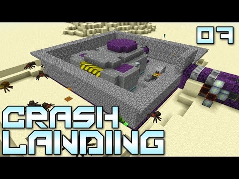 Minecraft Crash Landing 07 - "These Four Walls Make A Home!!!" (Modded Minecraft)