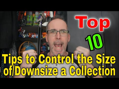 GotBot Counts Down: Top 10 Pieces of Advice for Controlling your Collection Size/Downsizing