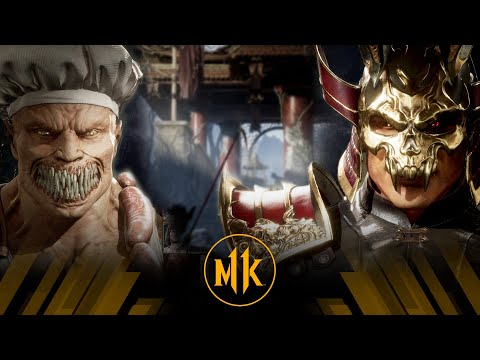 Mortal Kombat 11 - Chef Baraka Vs Shao Kahn (Very Hard)