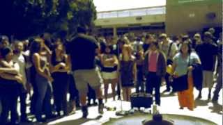 D3 x DJ Crisis performance (at Marcos De Niza High School) 3/27/12 HD