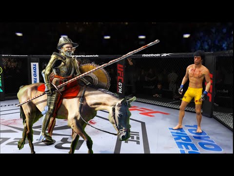 🔥  Bruce Lee vs.  Don Quijote (EA Sports UFC 4)