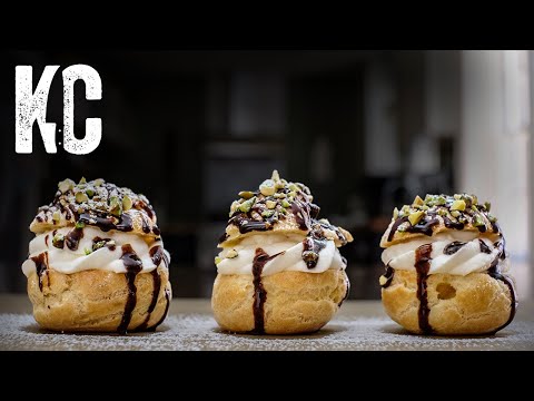 EASY CREAM PUFFS RECIPE | With Chantilly Cream & Chocolate Ganache