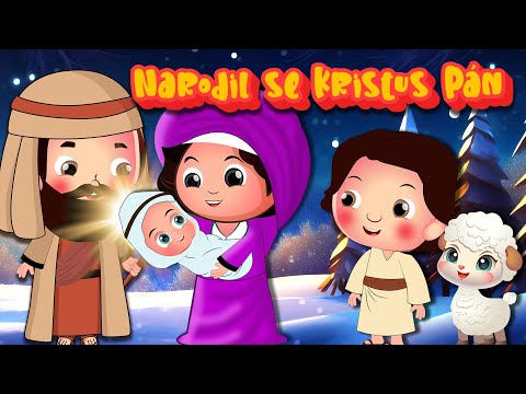 Narodil se Kristus Pán - Nejlepší české vánoční koledy - Písničky pro děti | Vánoční písně