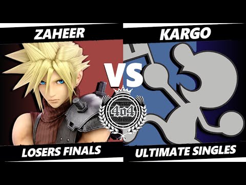 4o4 Smash Night 69 - Zaheer (Cloud, Link) vs DBQ| Kargo (Game & Watch, Bowser Jr, DK) - Losers Final