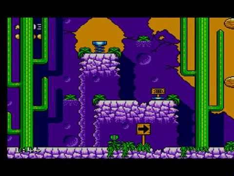 Desert Speedtrap starring Road Runner and Wile E. Coyote Game Gear