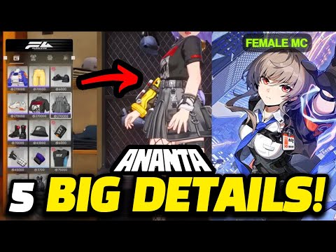 5 BIG NEW ANANTA DETAILS REVEALED By Devs (Female Main Character, Special Event Customers & More)