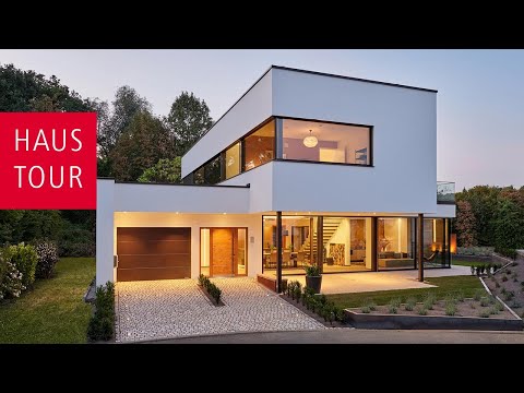 Haustour durch das extravagante Einfamilienhaus | Musterhaus LUXHAUS | core. in Bad Vilbel