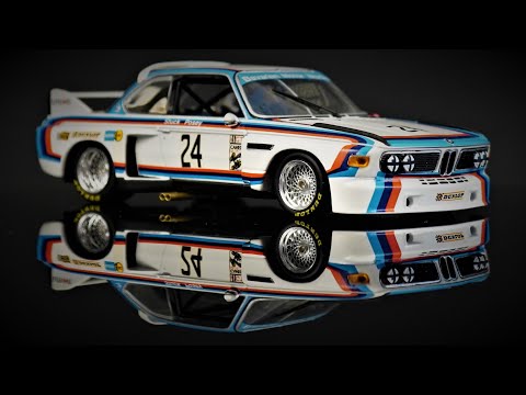 BMW 3.5 CSL "Nr.24 12Hours of Sebring" - Minichamps 1/43 - 30 SECONDS REVIEW