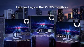  Legion Pro OLED Monitors Family