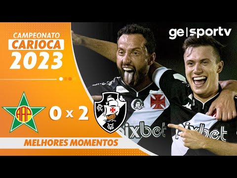 PORTUGUESA-RJ 0 X 2 VASCO | MELHORES MOMENTOS | CAMPEONATO CARIOCA 2023 | ge.globo
