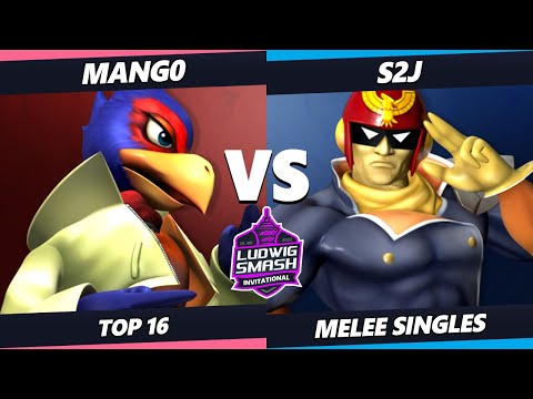 Ludwig Invitational - Mango (Fox) Vs. S2J (Captain Falcon) SSBM Melee Tournament