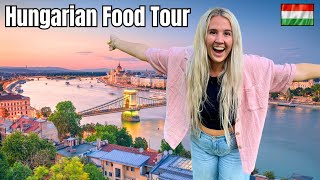 Trying Hungary's Most Famous Dishes! (Budapest Food Tour)